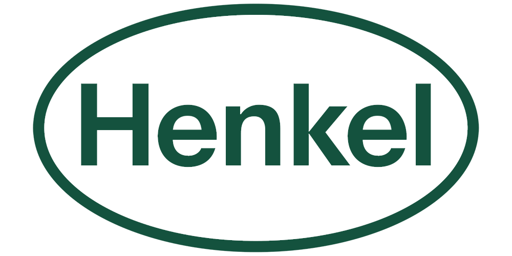 Henkel logo, a trusted brand in the industrial chemical industry that has partnered with Evergreen