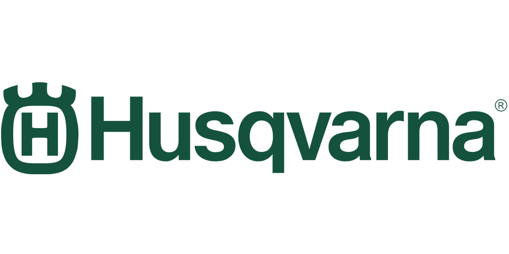 Husqvarna logo, a trusted power tool brand in the industrial chemical space that Evergreen has partnered with