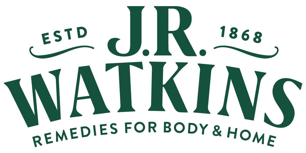 JR Watkins logo, a body and home remedies brand that Evergreen Resources has partnered with