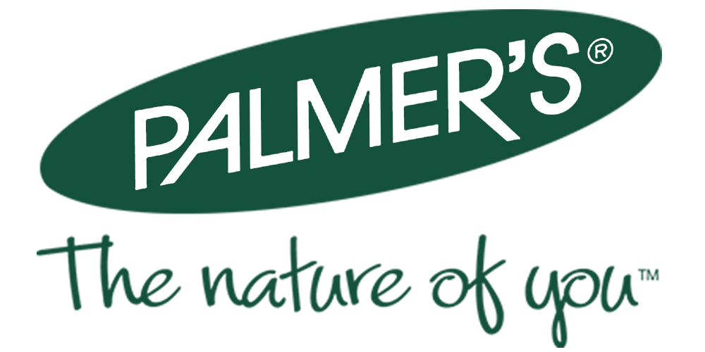 Palmer's logo, a natural personal care brand with shampoo, conditioner, creams, and more for the body and hair