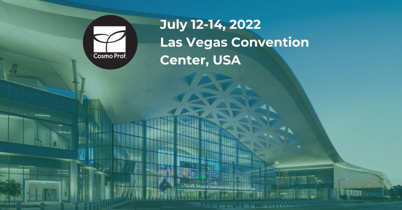 Las Vegas convention center where cosmoprof 2022 was held and Evergreen participated.