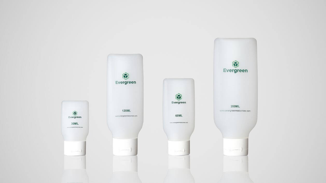 Soft-touch plastic bottles providing a premium experience for personal care products.