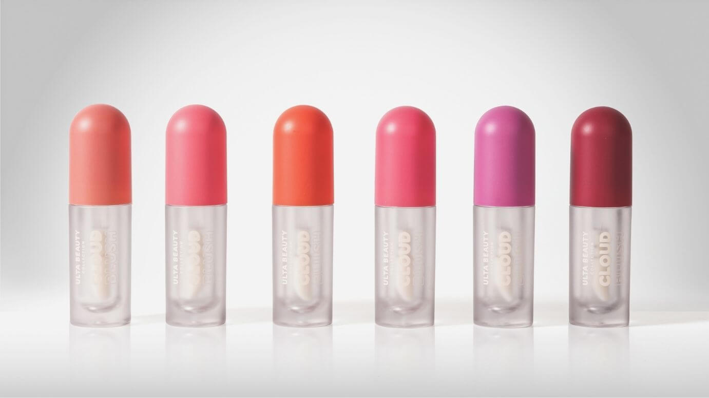 Frosted cosmetic lip gloss tubes designed for a sleek, premium beauty presentation.