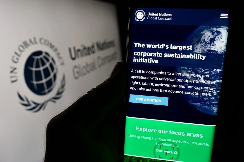 United nations global compact sustainability framework.