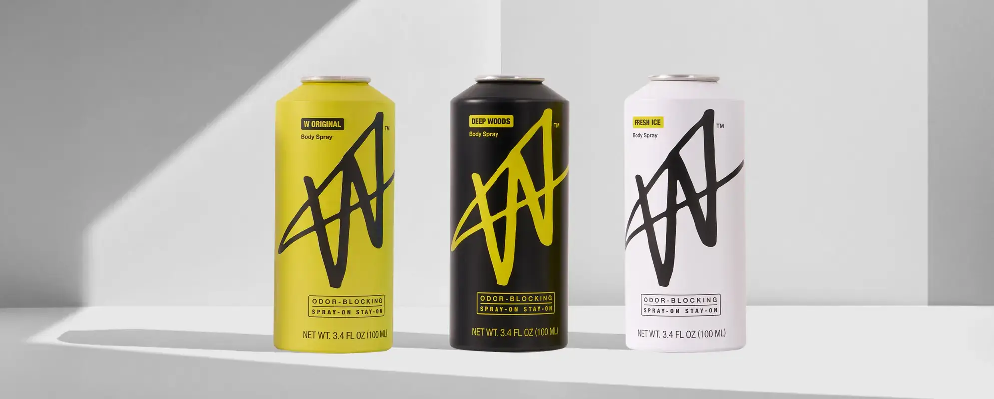 Aerosol cans branded by Evergreen for hair care, decorated with lithographic printing.