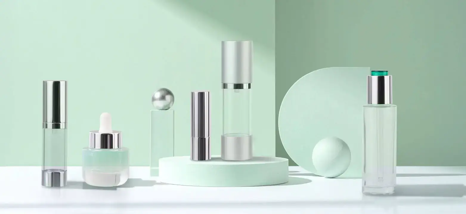 Electroplating designs on sticks and dropper bottles by Evergreen, for clean metallization.