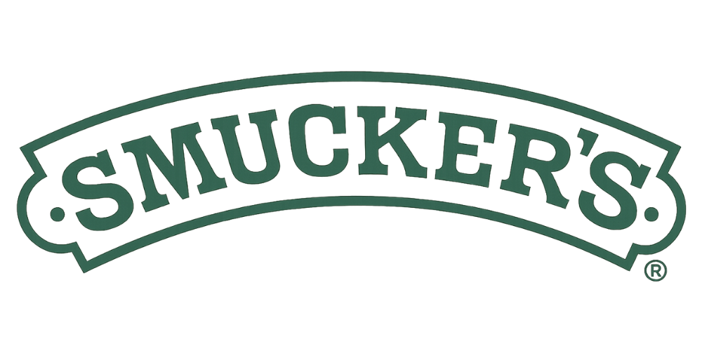 Smuckers-Logo Smucker's logo, a brand Evergreen has worked with in food and beverage.