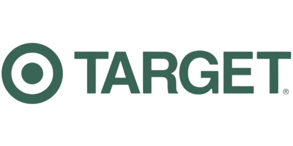 Target logo, a leading retail partner for consumer products and packaging.