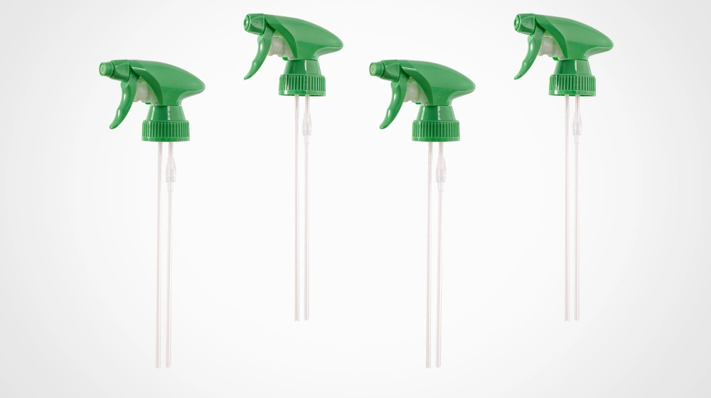 Duo diptube example on trigger sprayers.