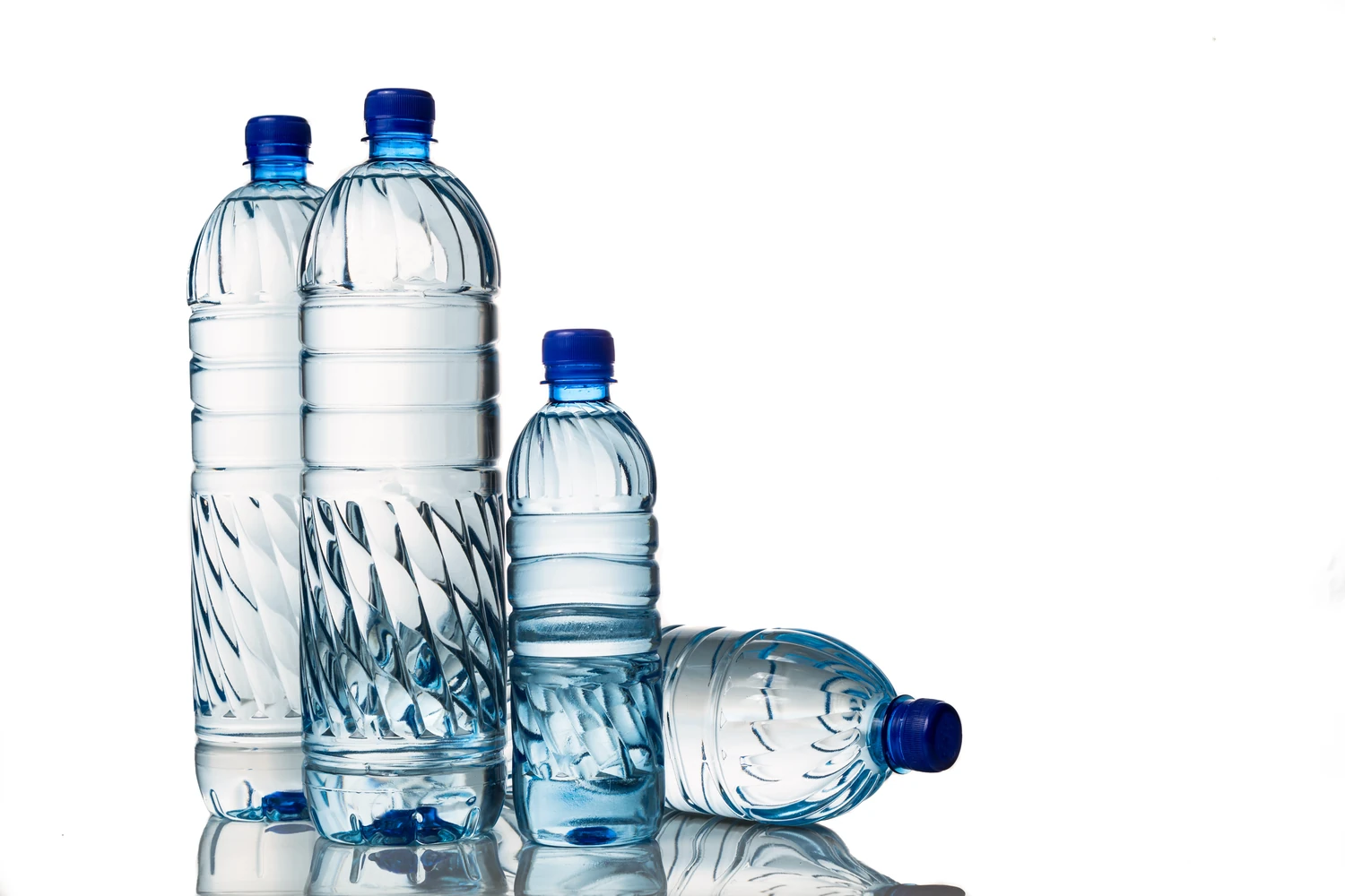 PET Plastic Water Bottles example.