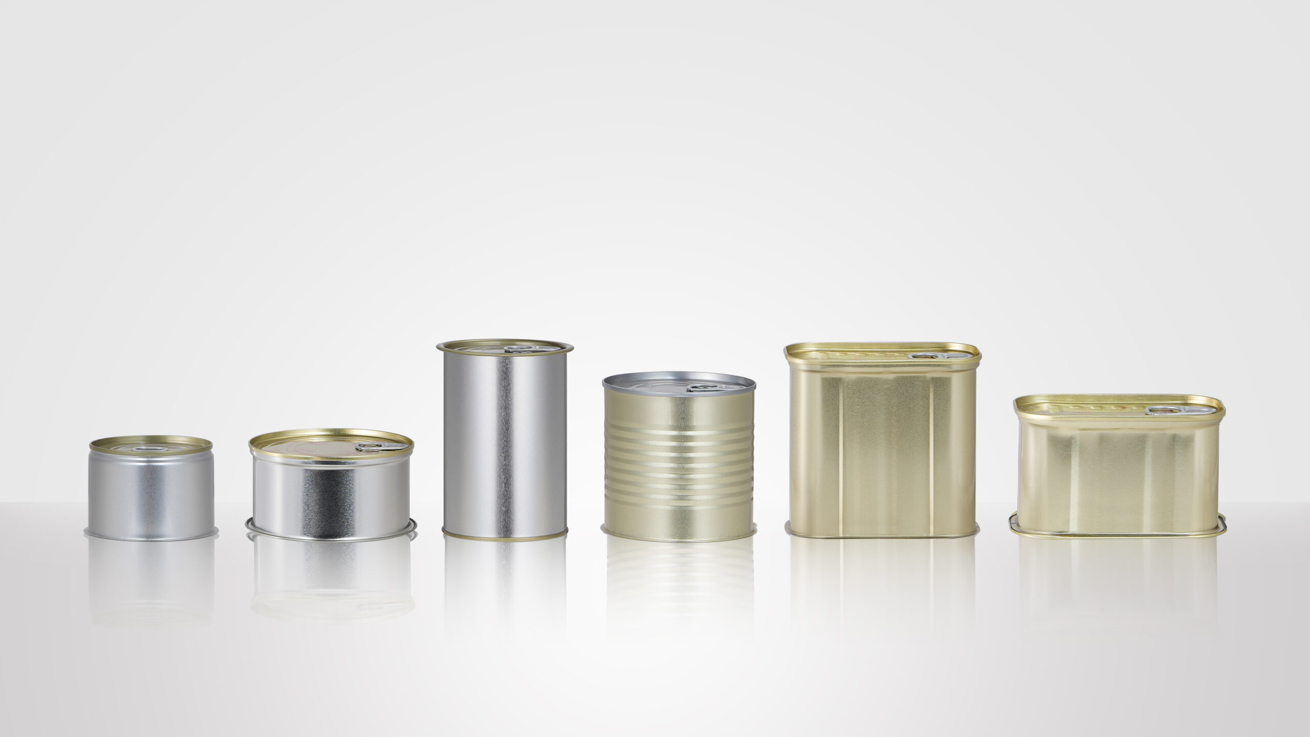 3-Way-Metal-Cans 3-piece food cans display.